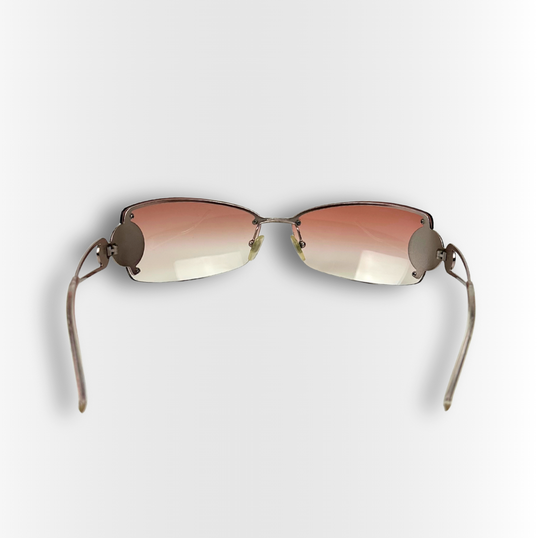 Y2K Vesace Pink Sunglasses