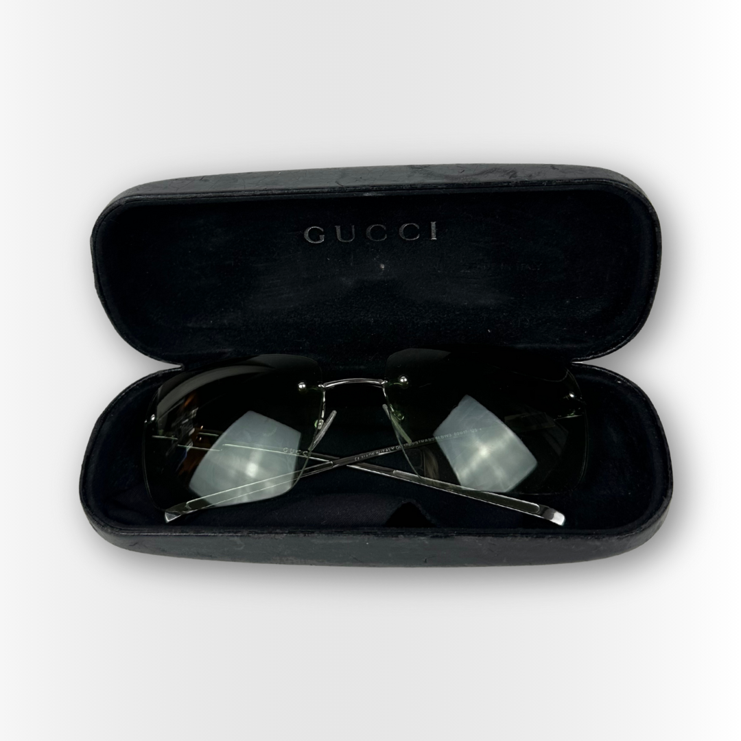 Y2K Gucci Green Sunglasses