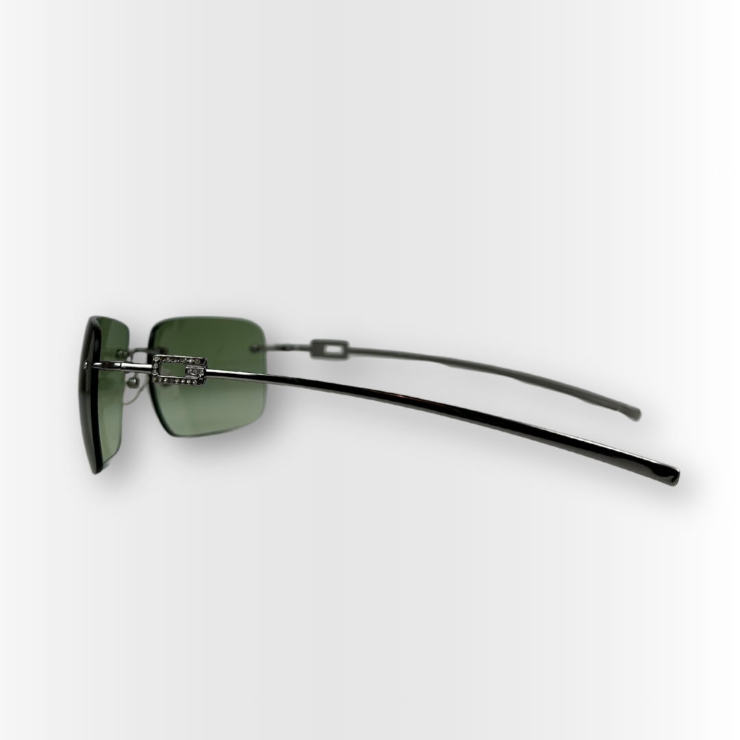 Y2K Gucci Green Sunglasses