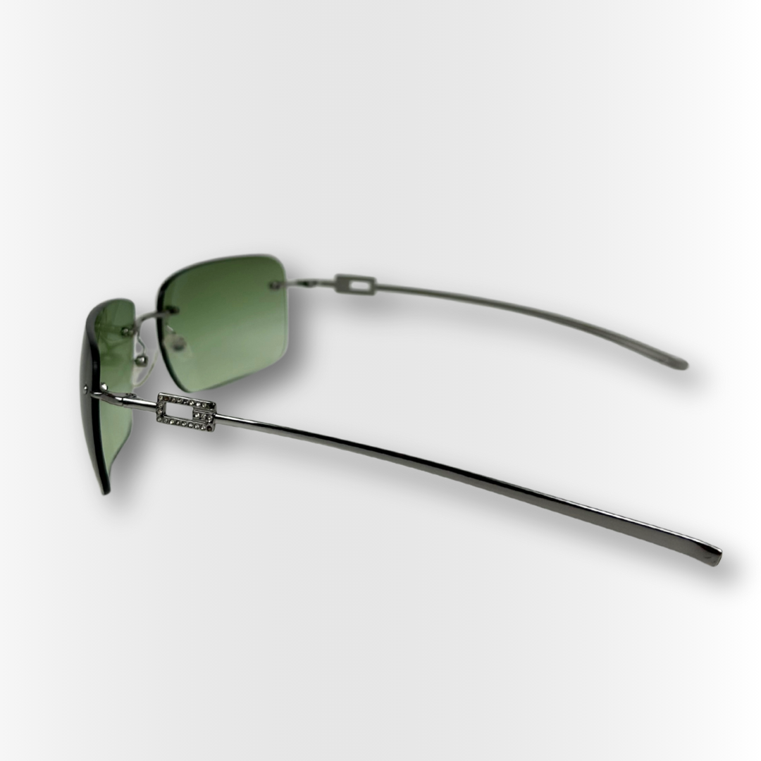 Y2K Gucci Green Sunglasses