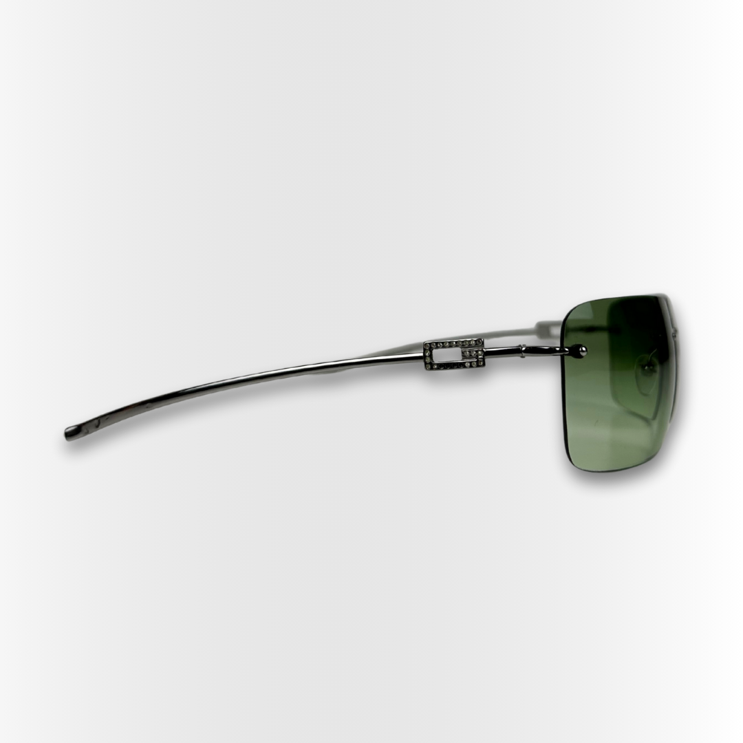 Y2K Gucci Green Sunglasses