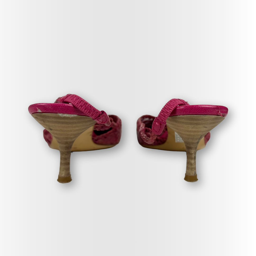 Cerise Kitten Heels