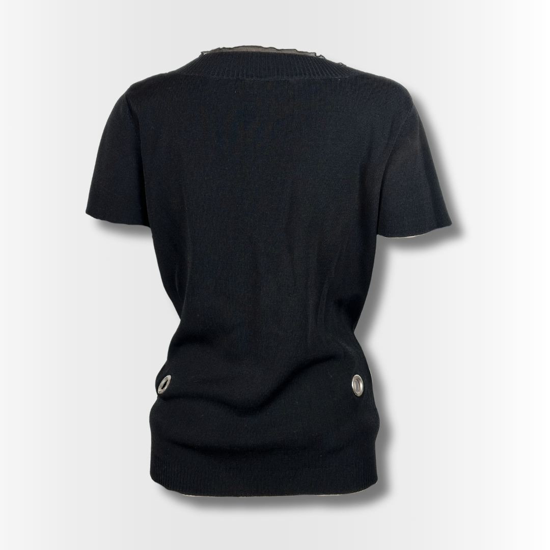 Eyelet Tee