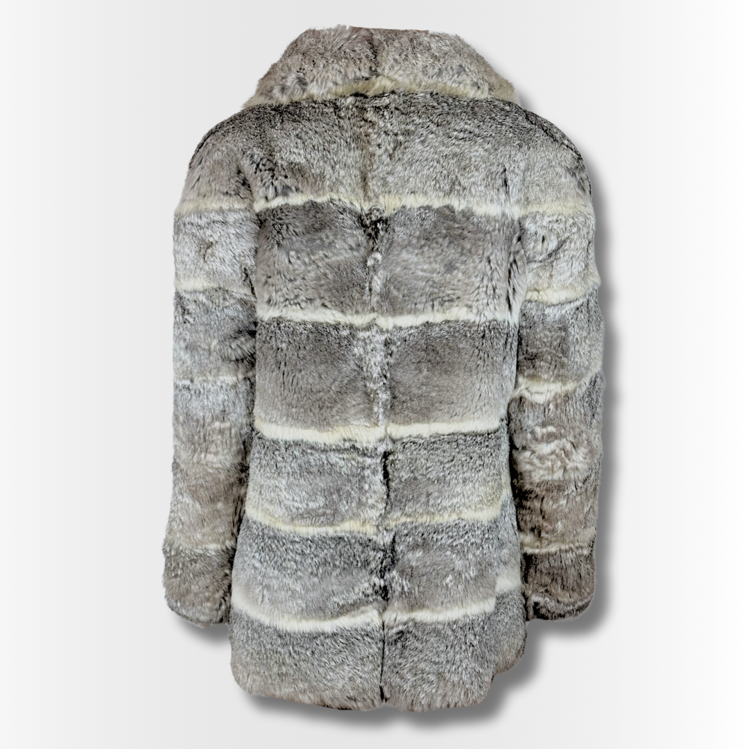 Soft fur coat