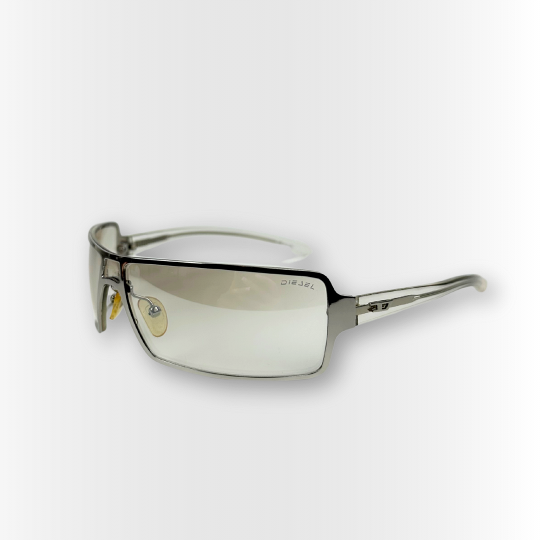 Y2K Diesel Silver Sunglasses