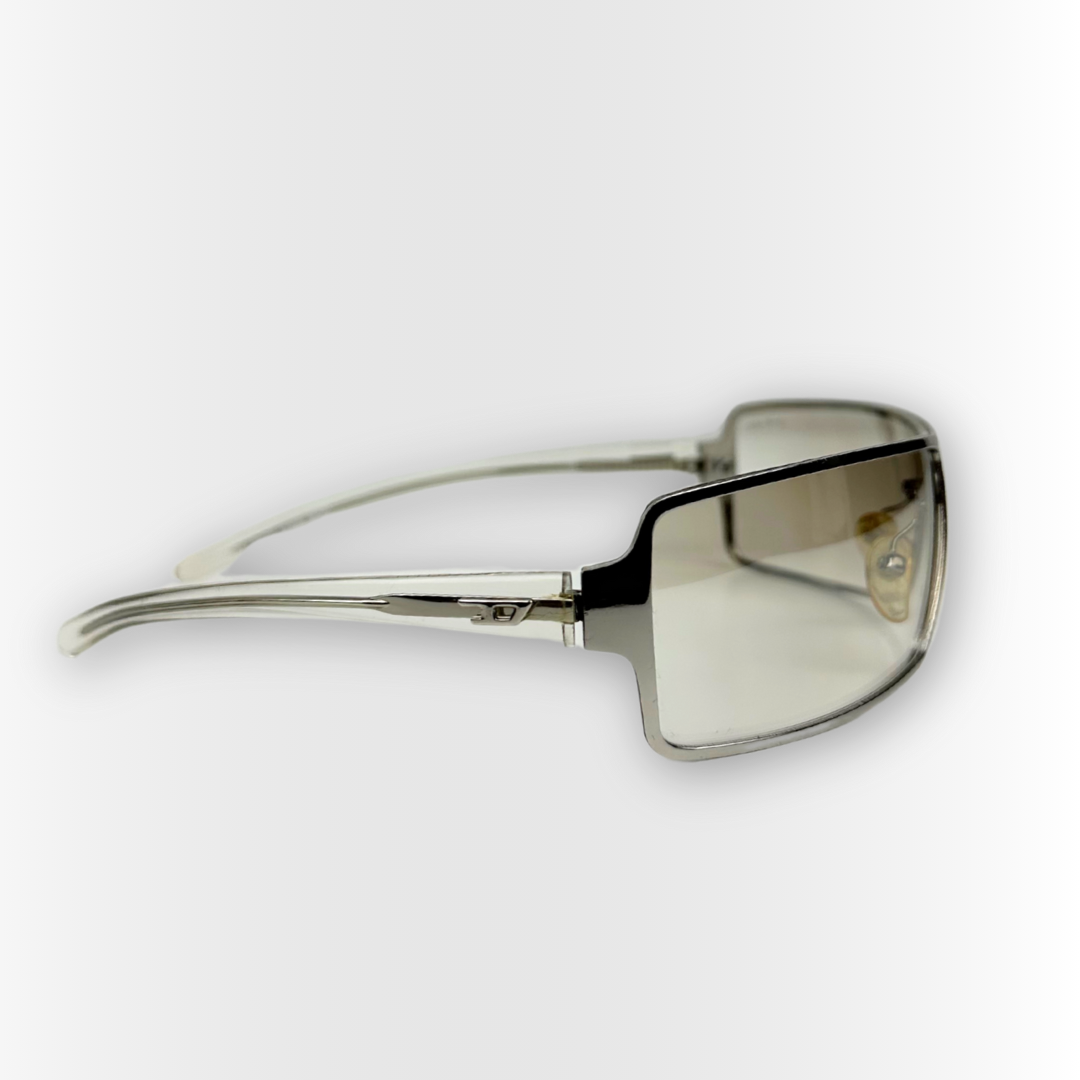 Y2K Diesel Silver Sunglasses