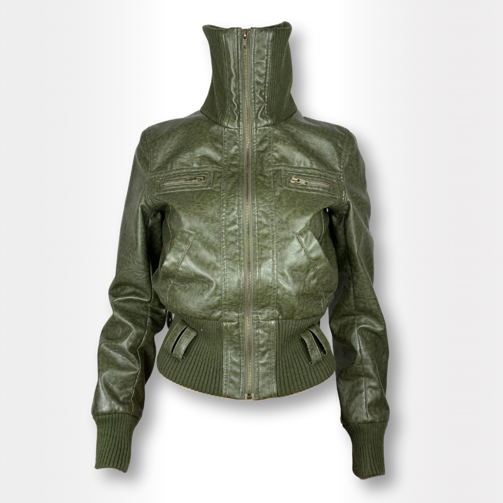 Green Leather Jacket
