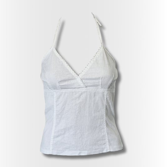 Linen Halterneck
