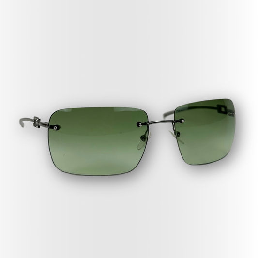 Y2K Gucci Green Sunglasses