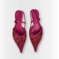 Cerise Kitten Heels