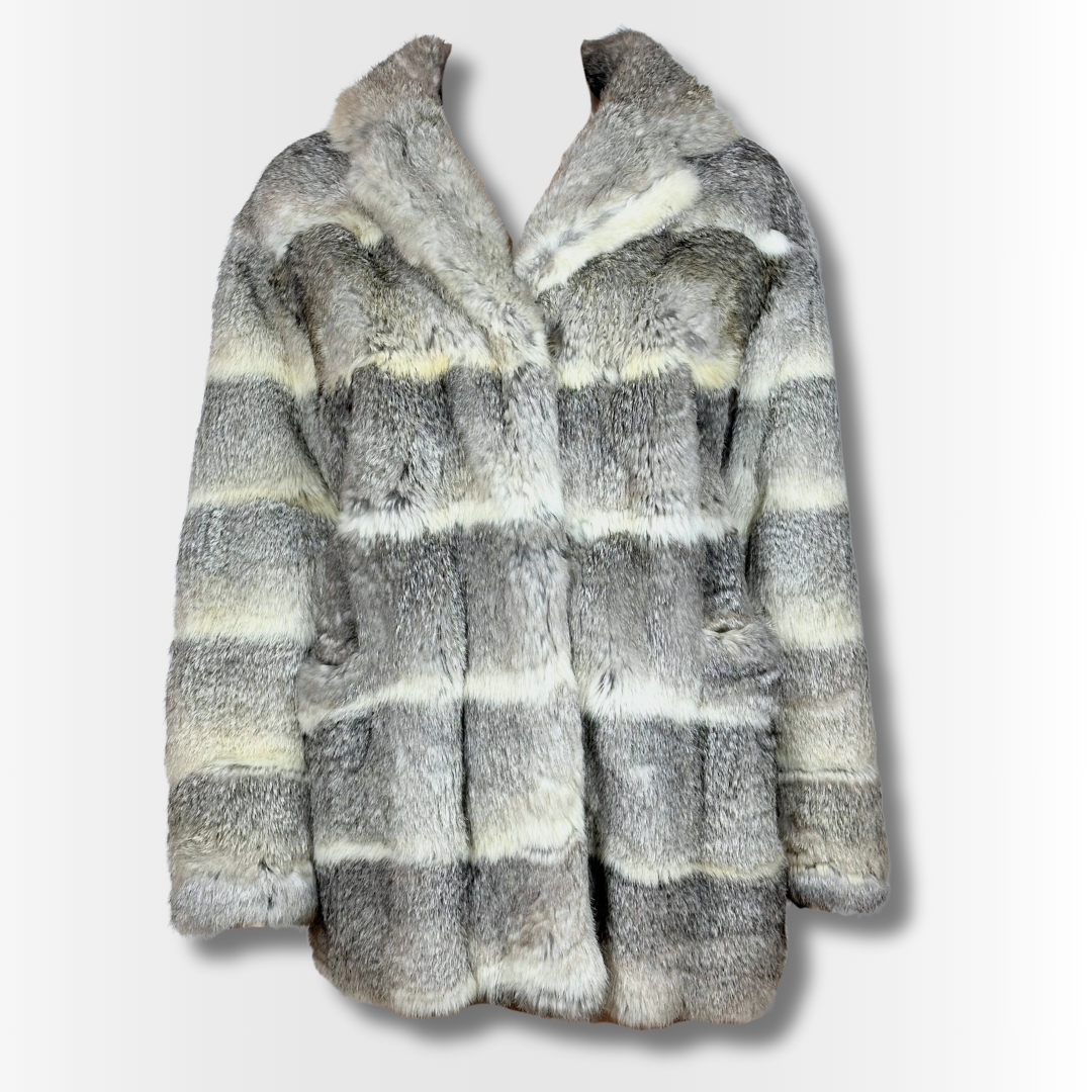 Soft fur coat