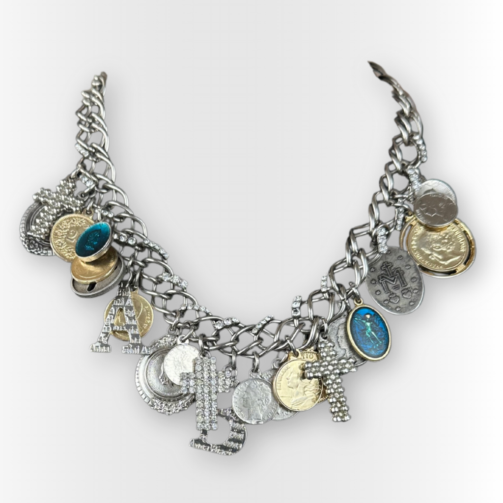 Chunky Charm Necklace