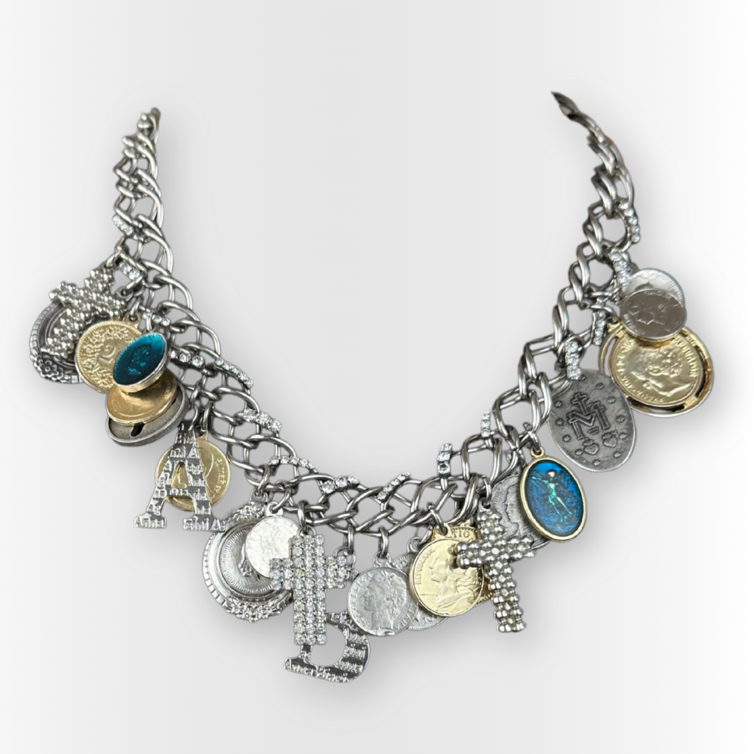 Chunky Charm Necklace