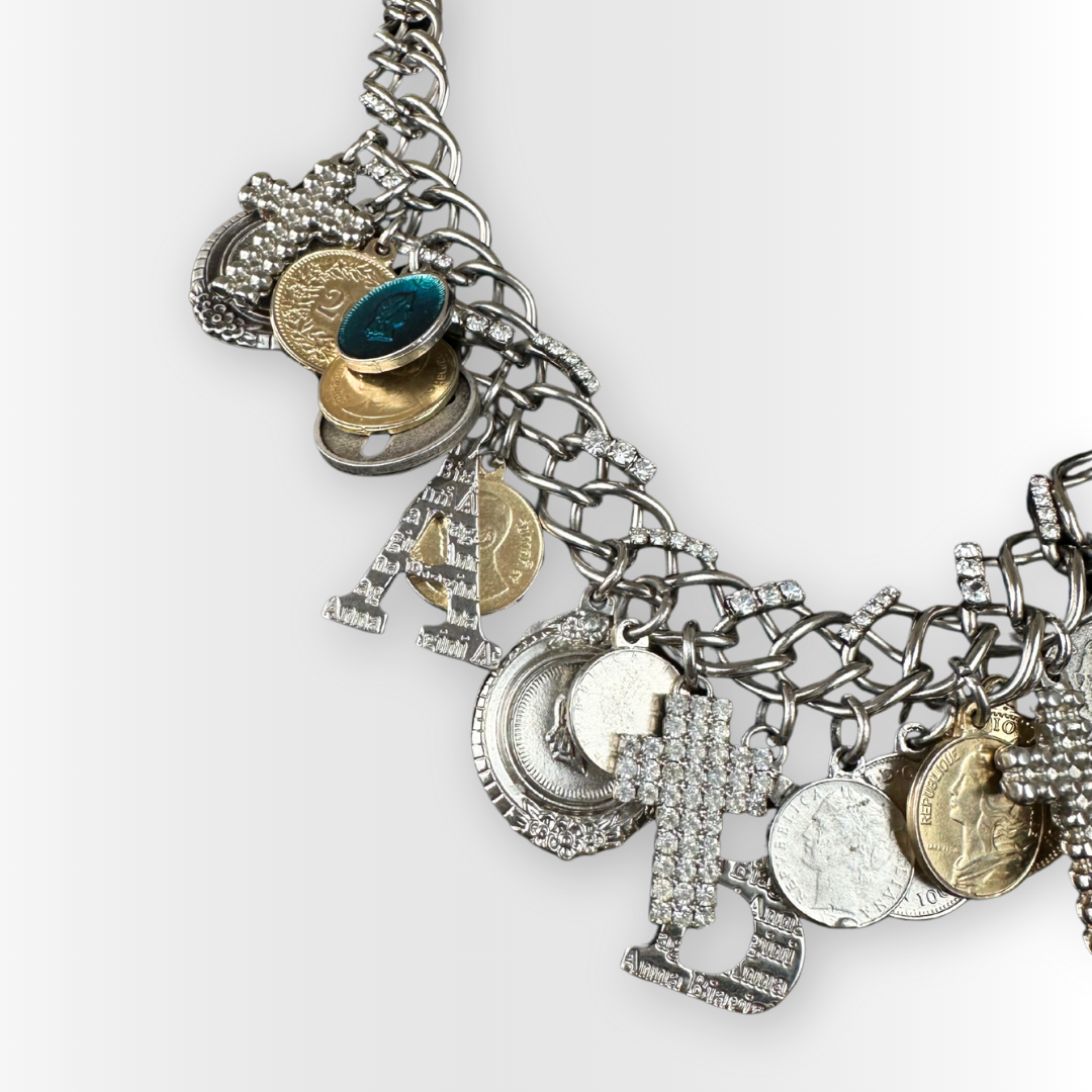 Chunky Charm Necklace