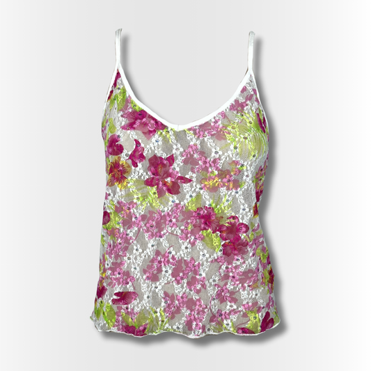 Flower lace top