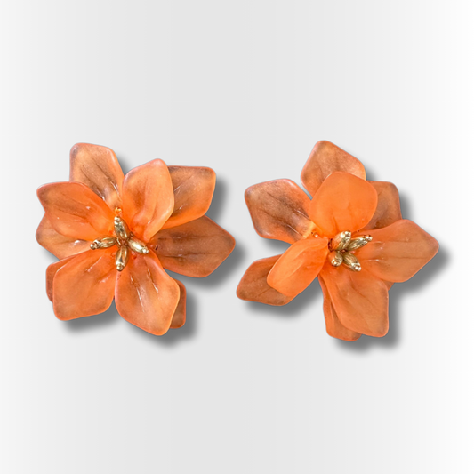 Tropical Flower Earings