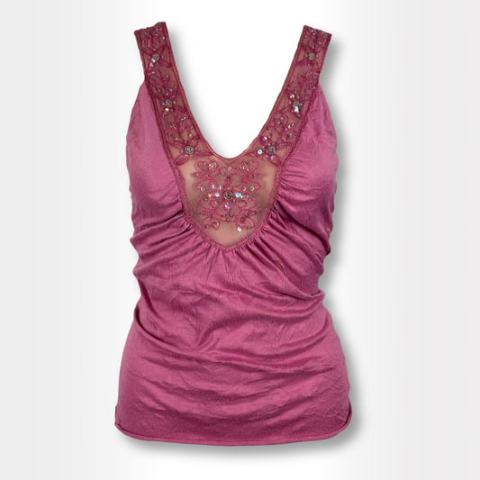 Pink Sparkle Top