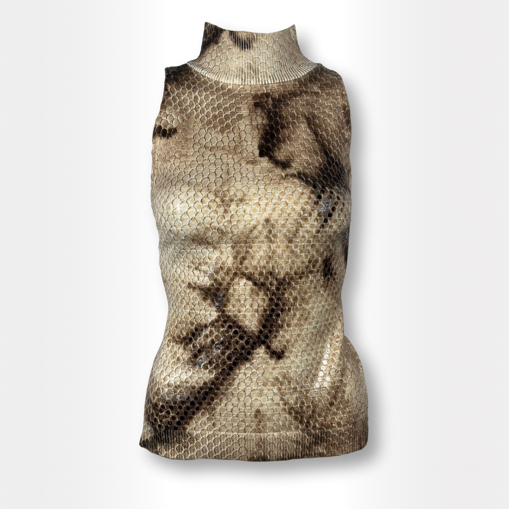 Snake Turtleneck