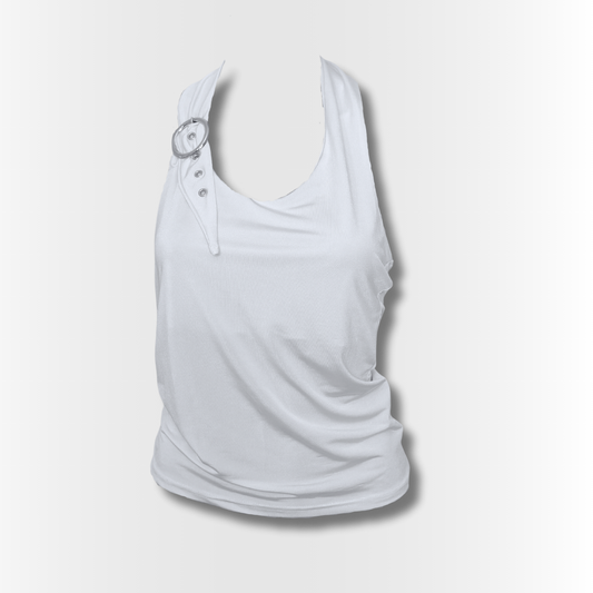 Buckle Halterneck top