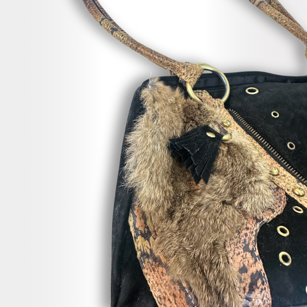 Furry Shoulder Bag